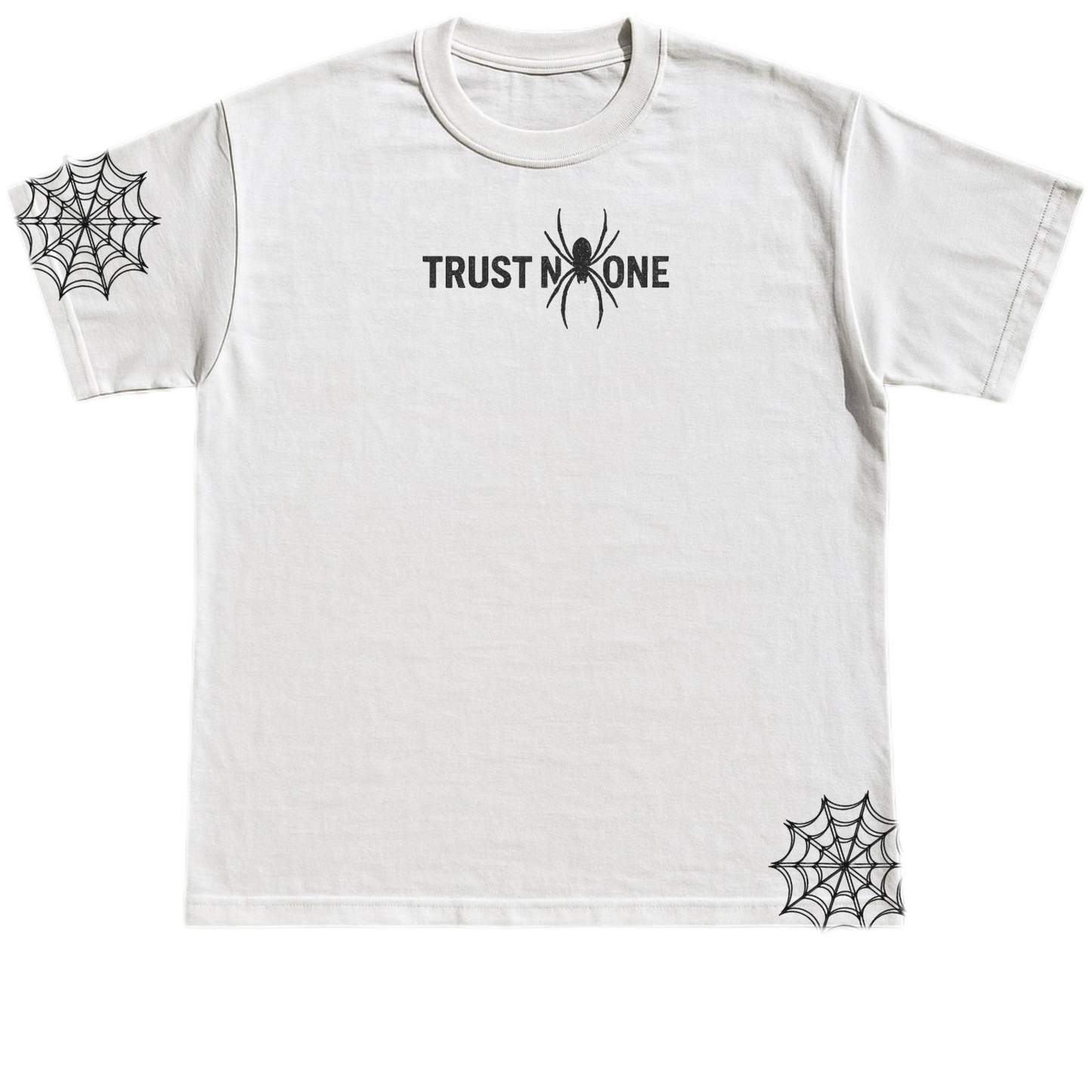 TRUST NO ONE SHIRT (WHITE)